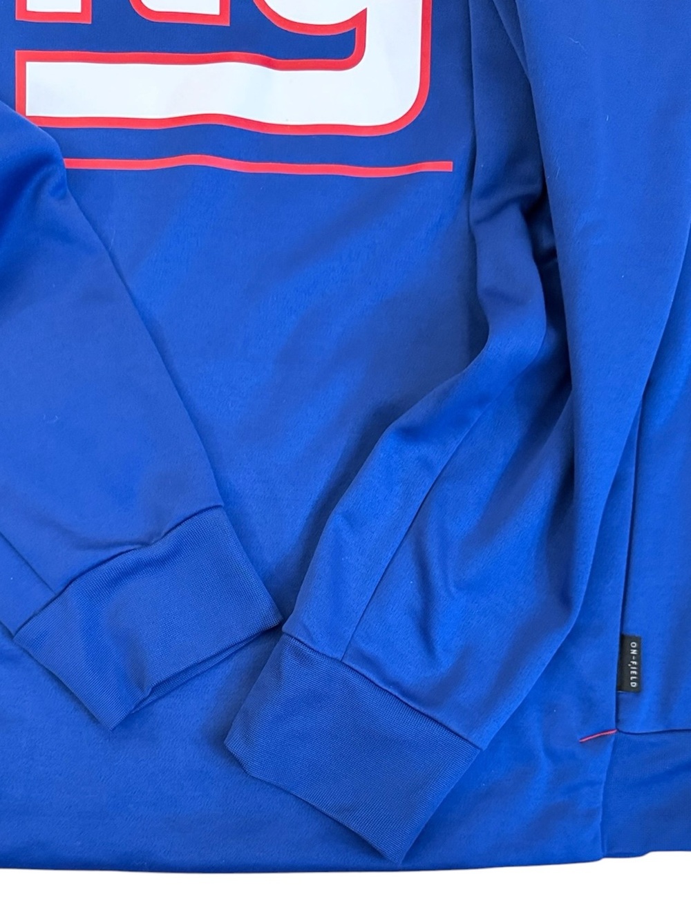 Nike New York Giants Dri-Fit On-Field Apparel Training Pullover Hoodie Blue XL - Picture 9 of 16